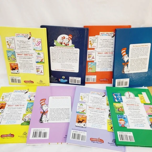 Dr Seuss Beginner Books Lot of 8 Hardcover Cat in the Hat Learning Library Kids - Picture 4 of 16